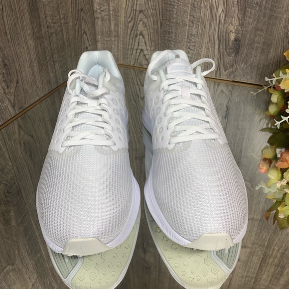 ❤️ Nike Downshifter 7 men’s white/pure platinum - Picture 4 of 8